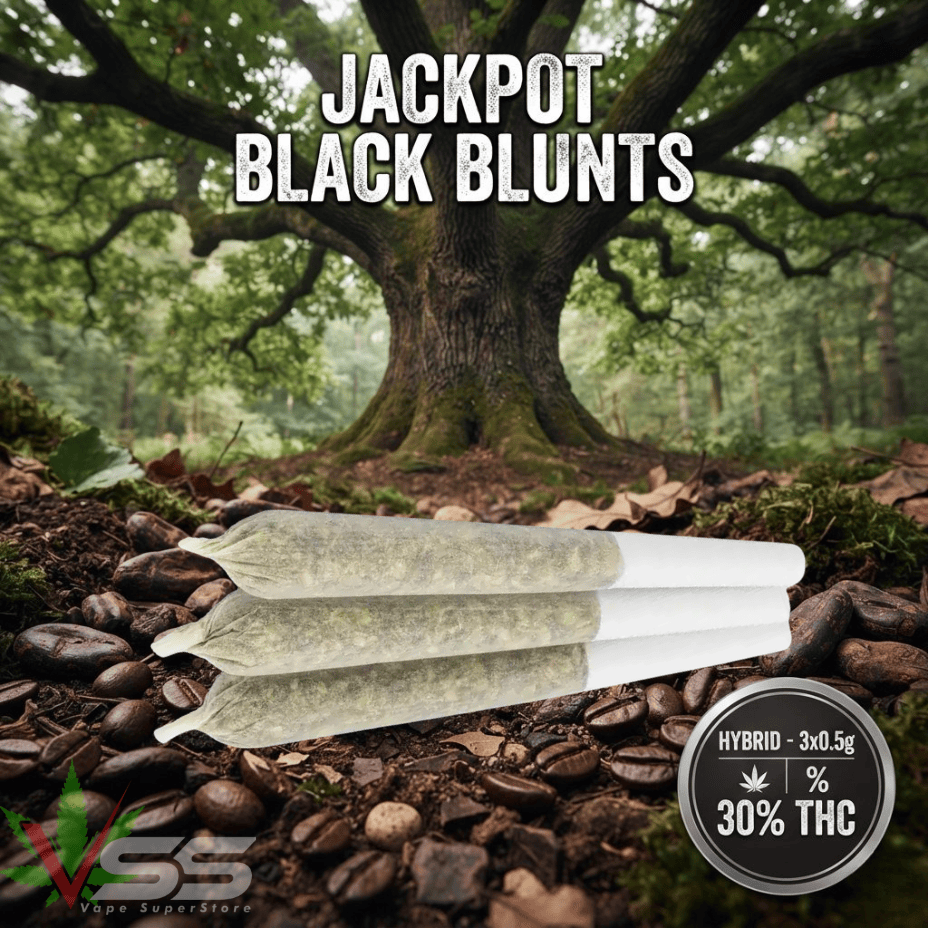 Jackpot Black Blunts Hybrid Pre-Rolls-3x0.5g Morden Vape SuperStore and Cannabis Manitoba Canada