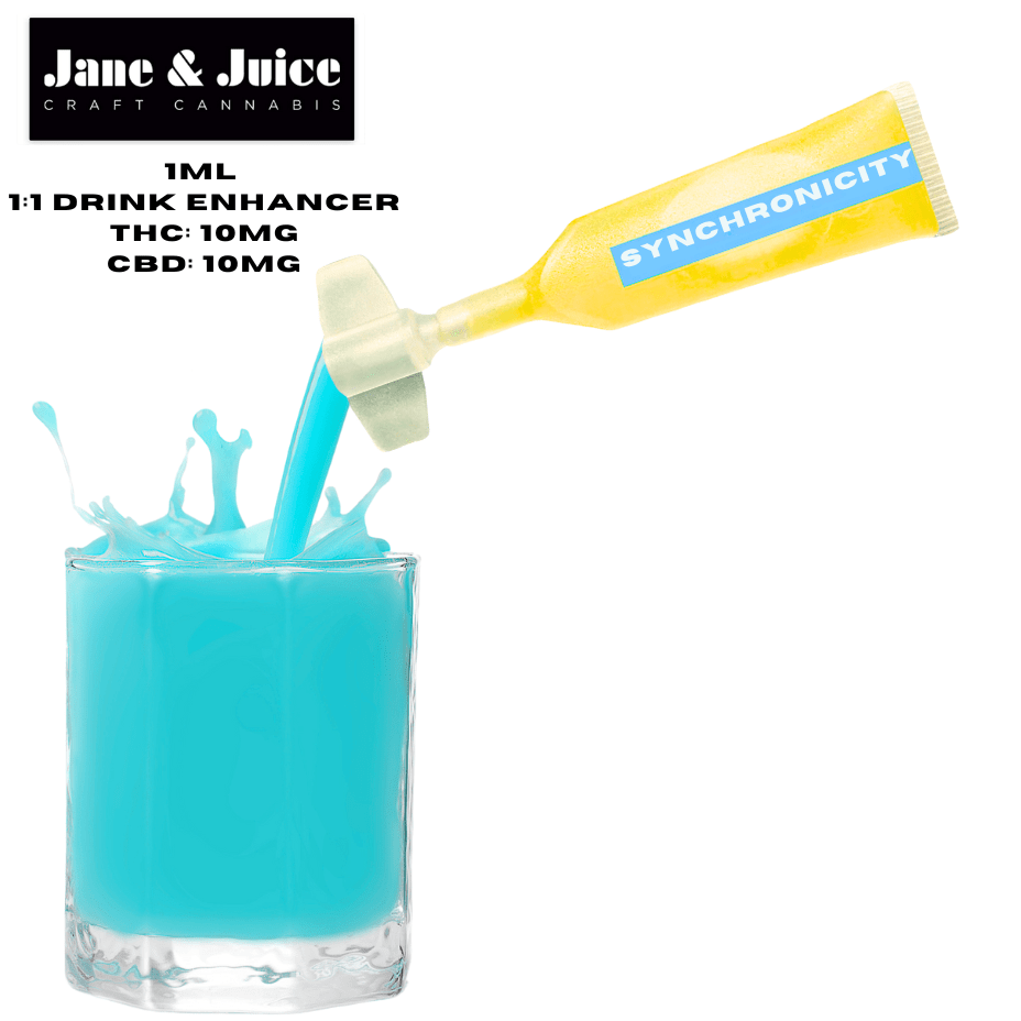 Jane & Juice Synchronicity 1:1 Singles - 1mL 1mL Morden Vape SuperStore and Cannabis Manitoba Canada