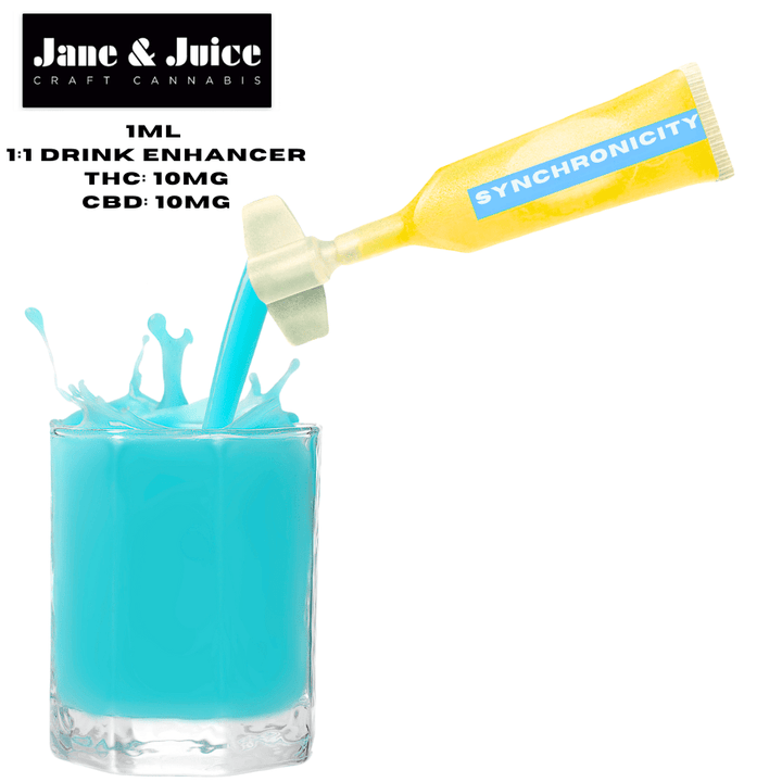 Jane & Juice Synchronicity 1:1 Singles - 1mL 1mL Morden Vape SuperStore and Cannabis Manitoba Canada