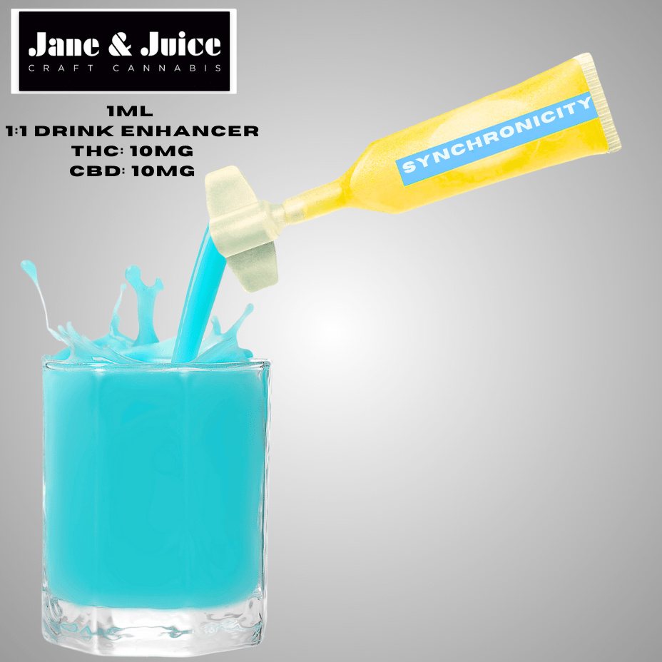 Jane & Juice Synchronicity 1:1 Singles - 1mL 1mL Morden Vape SuperStore and Cannabis Manitoba Canada