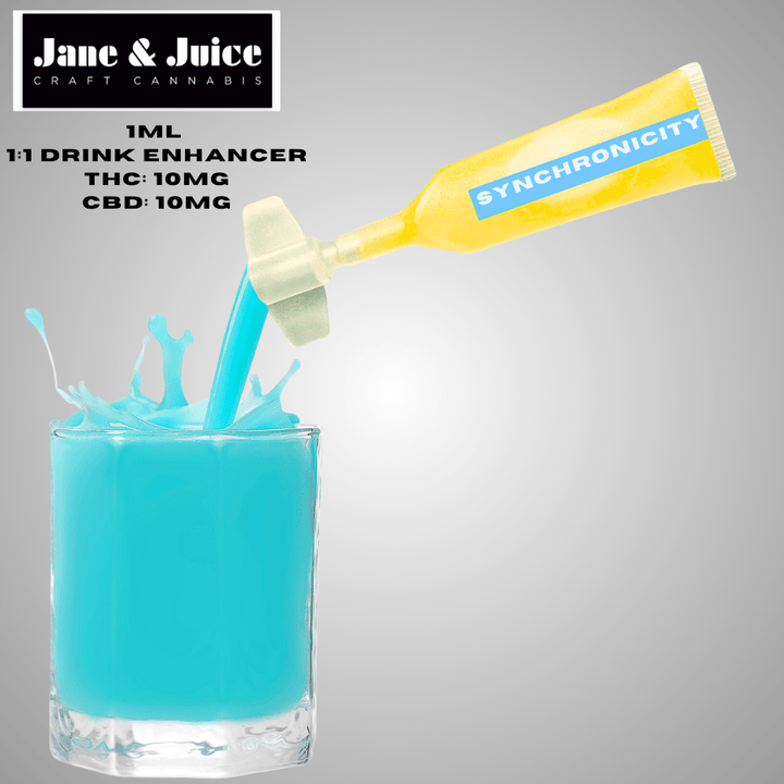 Jane & Juice Synchronicity 1:1 Singles - 1mL 1mL Morden Vape SuperStore and Cannabis Manitoba Canada