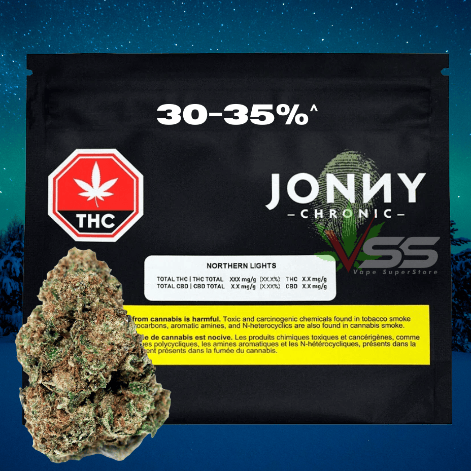 Jonny Chronic - Northern Lights Indica Flower - 14g Morden Vape SuperStore and Cannabis Manitoba Canada