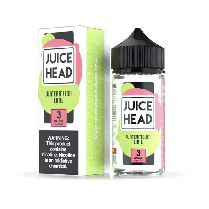 Juice Head Freebase E-Liquid 100ml / 3mg Watermelon Lime by Juice Head E-liquid-100ml-Morden Vape SuperStore