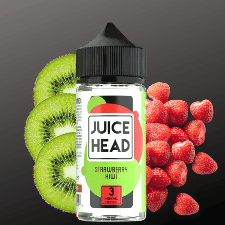 Juice Head Freebase E-Liquid Strawberry Kiwi by Juice Head E-liquid-100ml-Morden Vape SuperStore