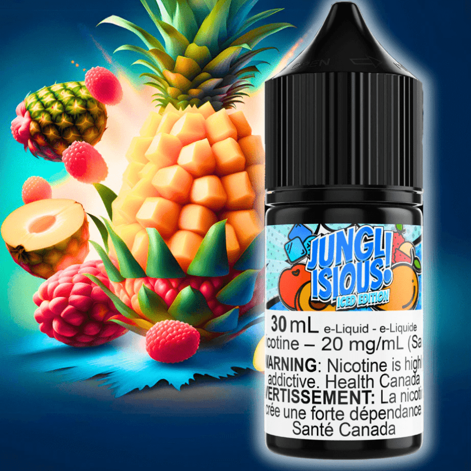 Junglicious Iced Salt by Maverick E-Liquid 30mL / 12mg Morden Vape SuperStore and Cannabis Manitoba Canada