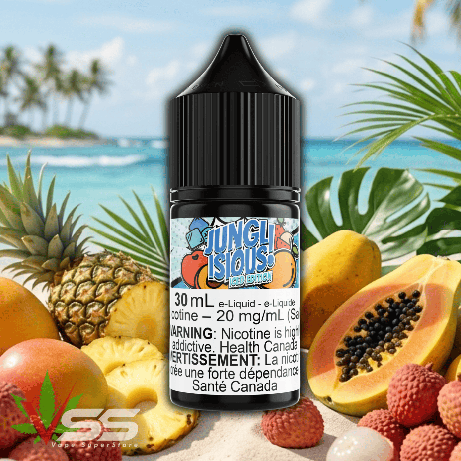 Junglicious Iced Salt by Maverick E-Liquid Morden Vape SuperStore and Cannabis Manitoba Canada