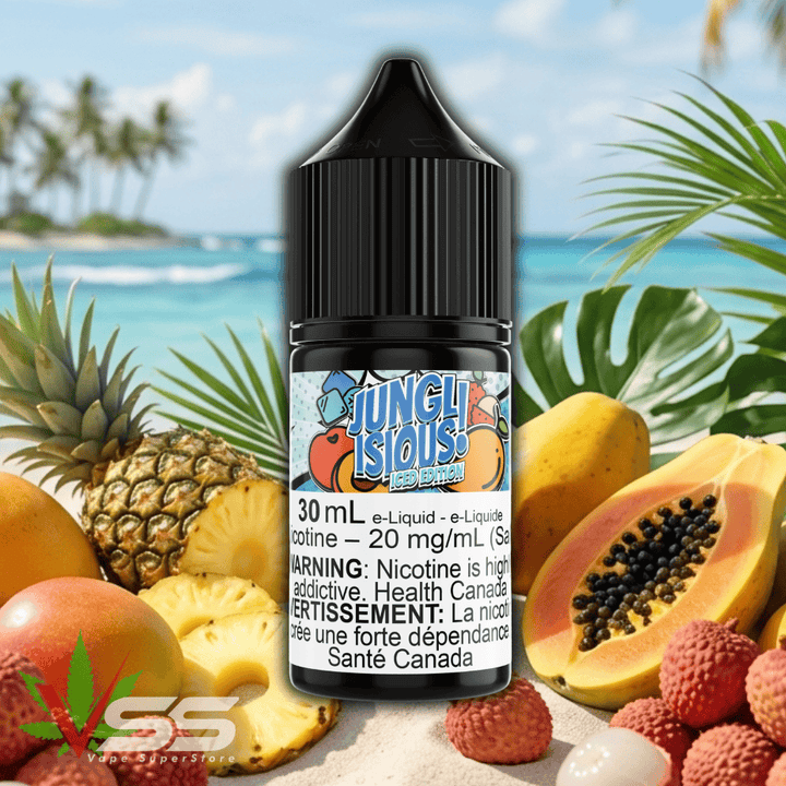 Junglicious Iced Salt by Maverick E-Liquid Morden Vape SuperStore and Cannabis Manitoba Canada