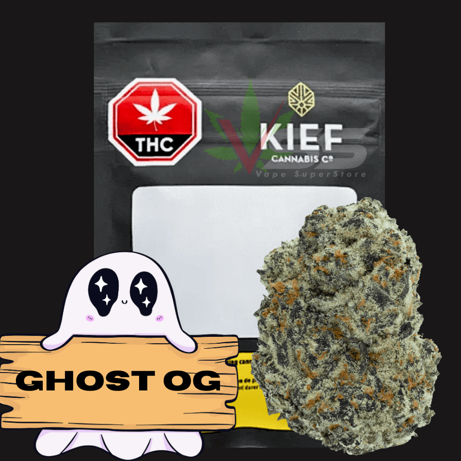 Kief Cannabis - The Local Half Zip (Ghost OG) Flower - 14g Morden Vape SuperStore and Cannabis Manitoba Canada