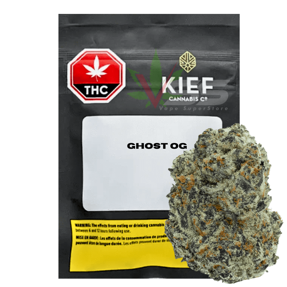 Kief Cannabis - The Local Half Zip (Ghost OG) Flower - 14g Morden Vape SuperStore and Cannabis Manitoba Canada