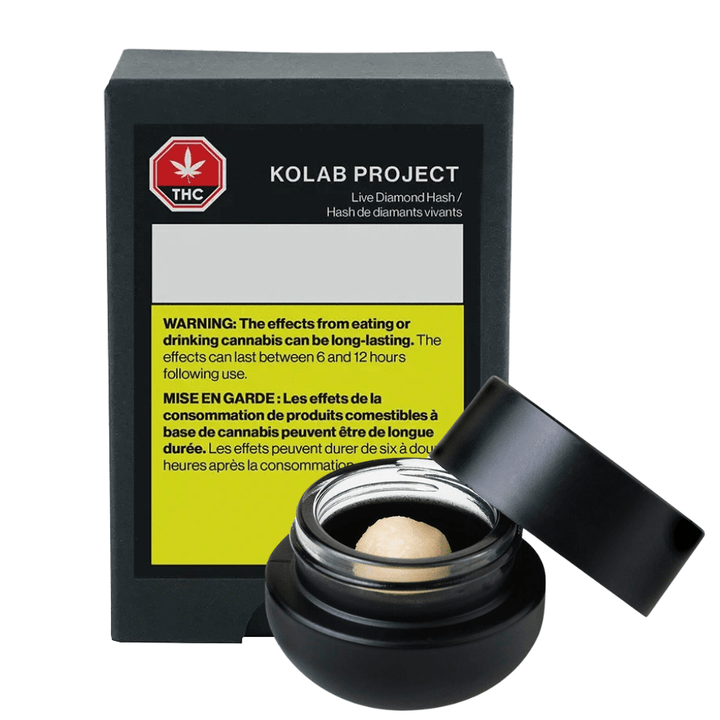 Kolab Project Live Diamond Hash - 1g 1g Morden Vape SuperStore and Cannabis Manitoba Canada