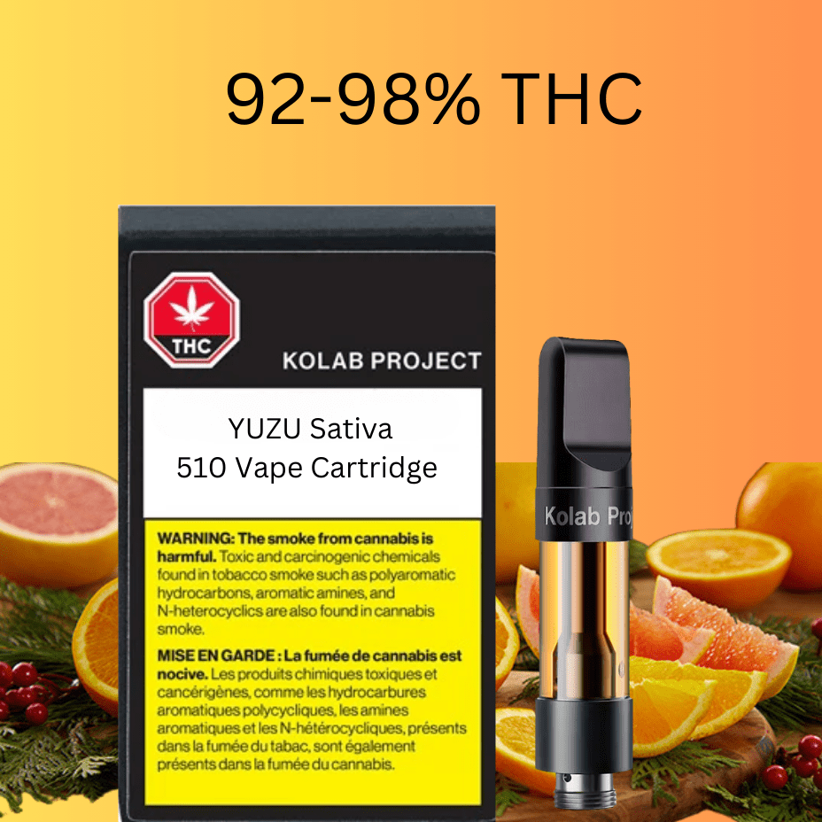 Kolab Project Yuzu Honey Diamond Vape Cartridge-1g Morden Vape SuperStore and Cannabis Manitoba Canada