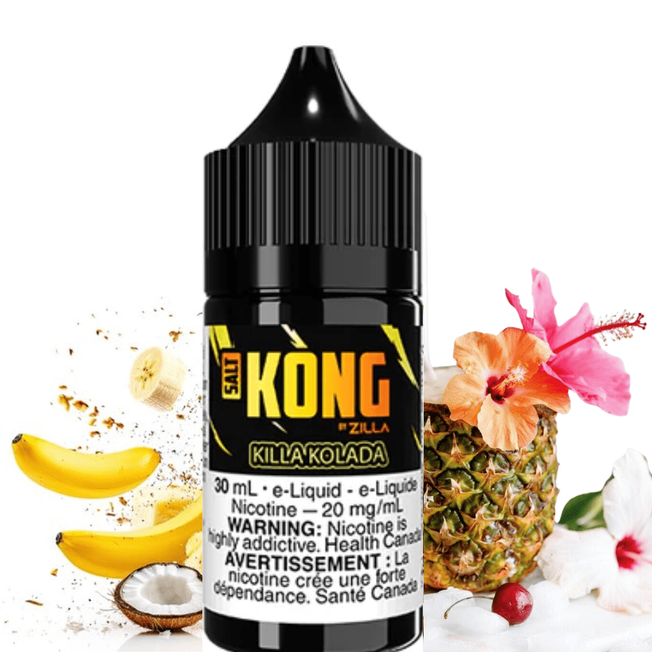 Kong Salt by Zilla-Killa Kolada 30mL / 20mg Morden Vape SuperStore and Cannabis Manitoba Canada
