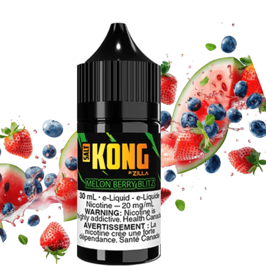 Kong Salt by Zilla-Melon Berry Blitz Morden Vape SuperStore and Cannabis Manitoba Canada