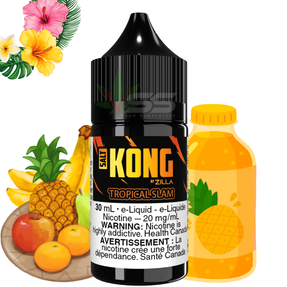 Kong Salt by Zilla - Tropical Slam 20mg Morden Vape SuperStore and Cannabis Manitoba Canada