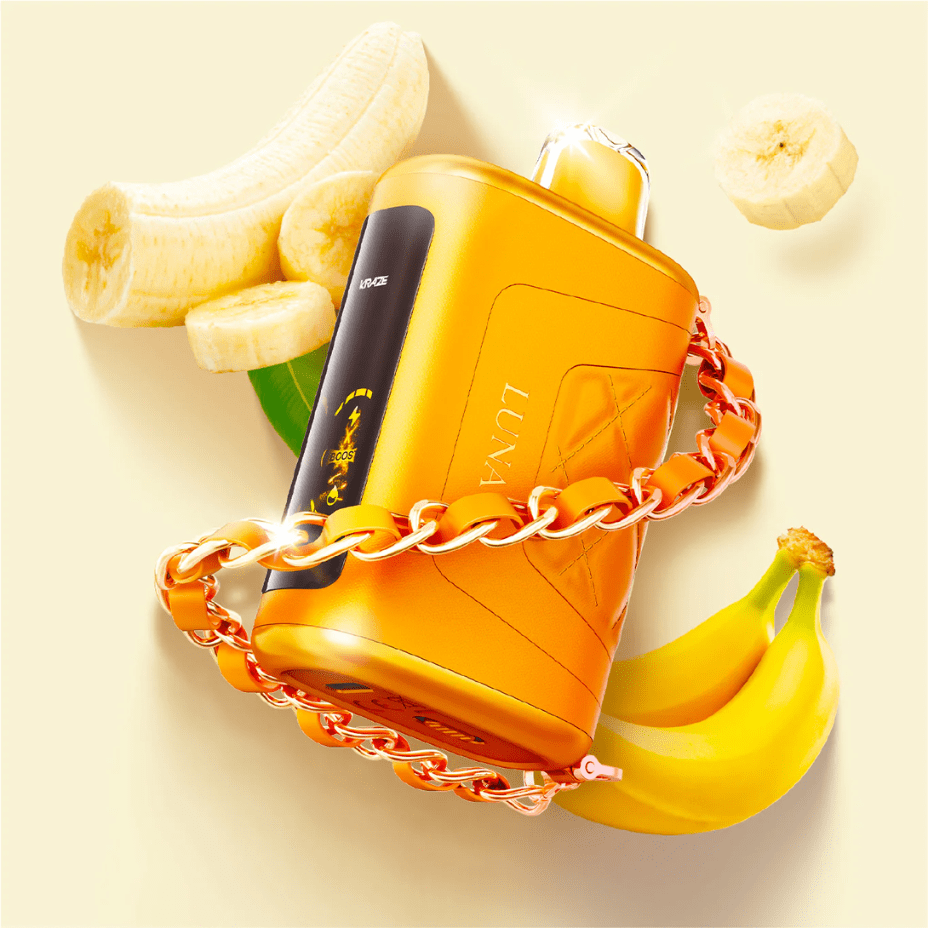 Kraze Luna 42k Disposable Vape - Banana Bake Morden Vape SuperStore and Cannabis Manitoba Canada