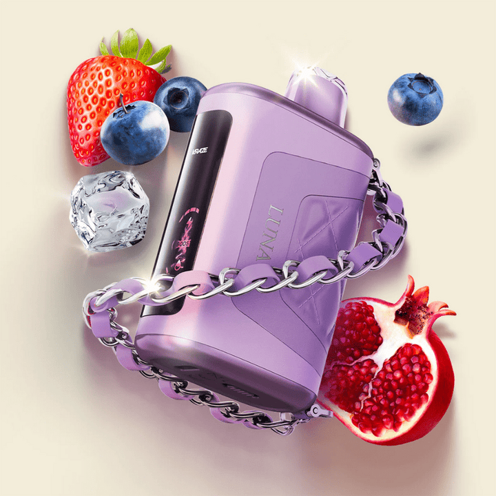 Kraze Luna Disposable Vape-Blueberry Strawberry Pomegranate Ice Morden Vape SuperStore and Cannabis Manitoba Canada