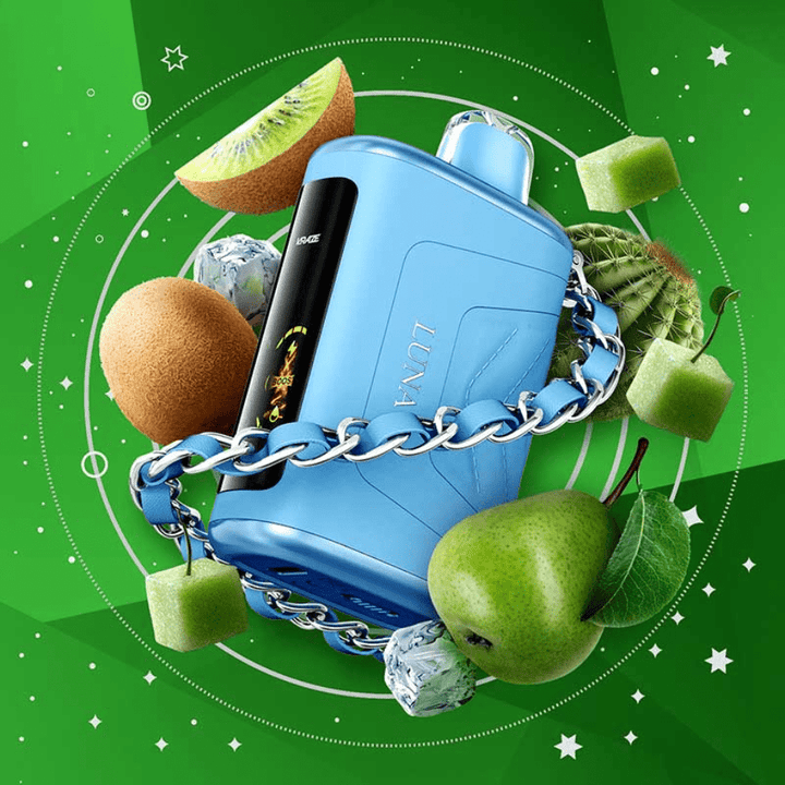 Kraze Luna Disposable Vape-Kiwi Pear Cactus G Ice Morden Vape SuperStore and Cannabis Manitoba Canada