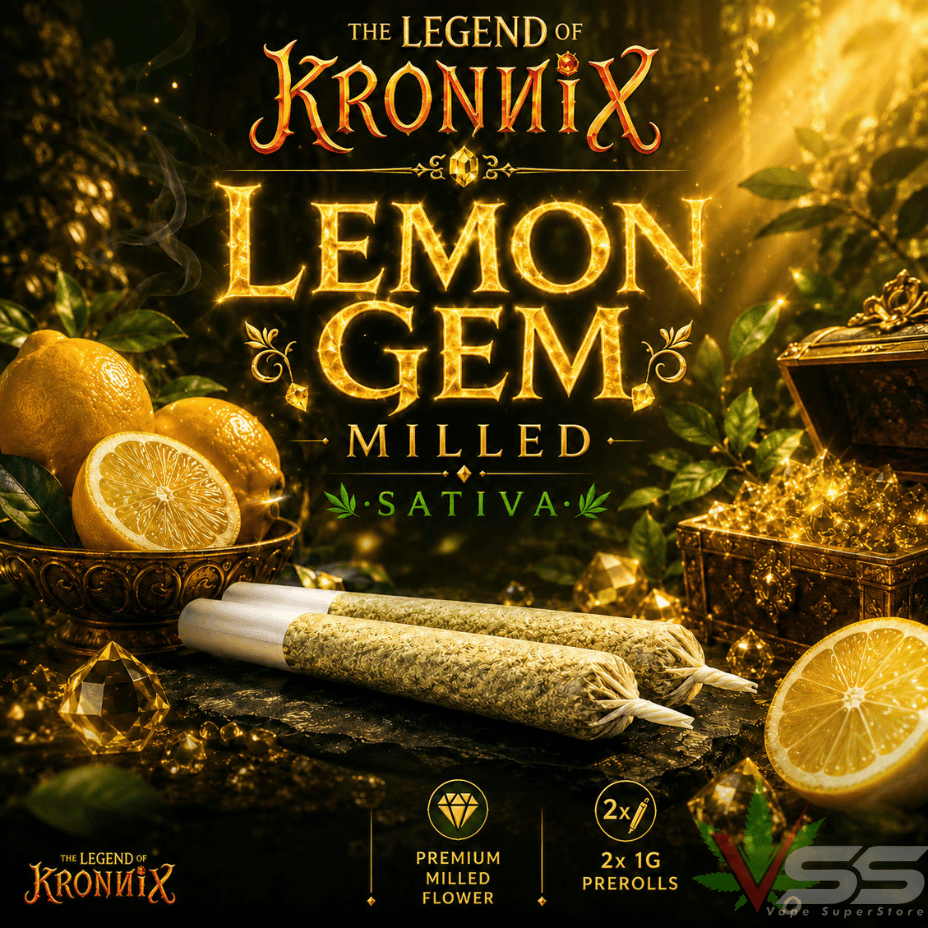 Kronnix Lemon Gem Sativa Pre-Rolls-2x1g Morden Vape SuperStore and Cannabis Manitoba Canada
