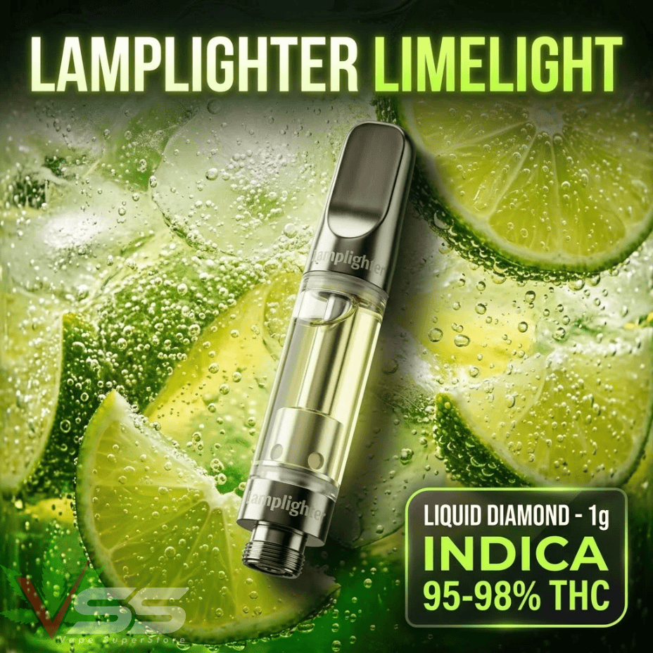 Lamplighter Limelight Liquid diamond Indica 510 Cart-1g Morden Vape SuperStore and Cannabis Manitoba Canada
