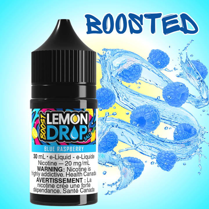 Lemon Drop Boost Salt - Blue Raspberry Morden Vape SuperStore and Cannabis Manitoba Canada