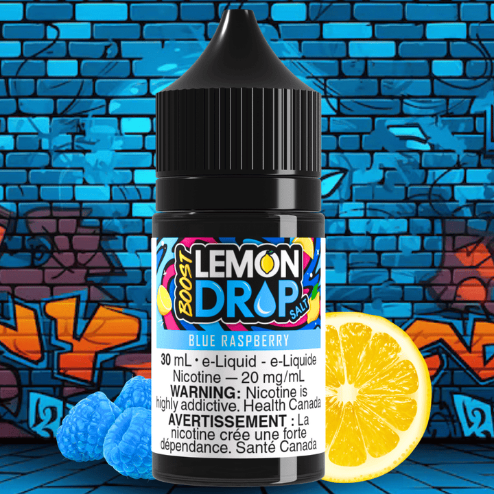Lemon Drop Boost Salt - Blue Raspberry Morden Vape SuperStore and Cannabis Manitoba Canada