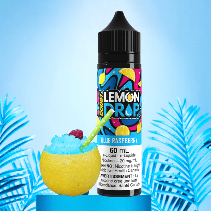 Lemon Drop Boost Salt Nic 60ml - Blue Raspberry Morden Vape SuperStore and Cannabis Manitoba Canada