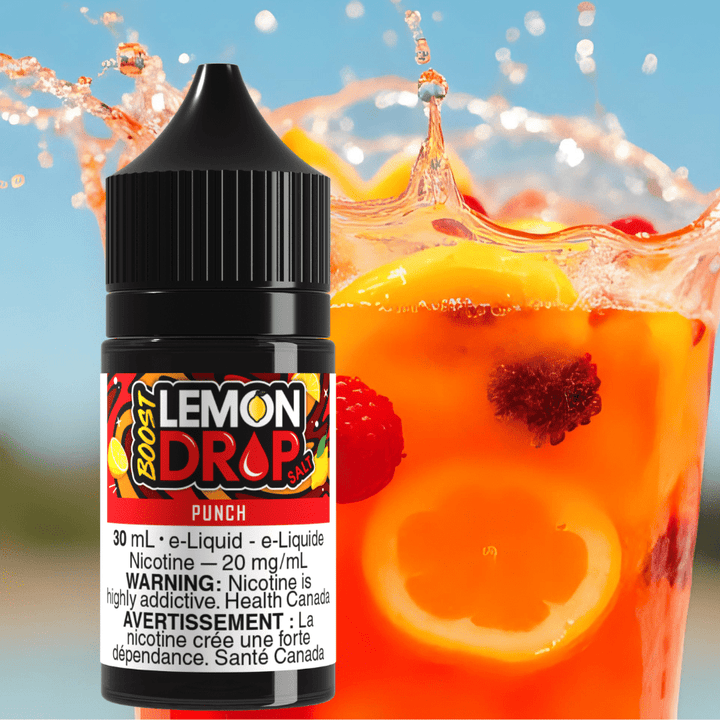 Lemon Drop Boost Salt - Punch Morden Vape SuperStore and Cannabis Manitoba Canada