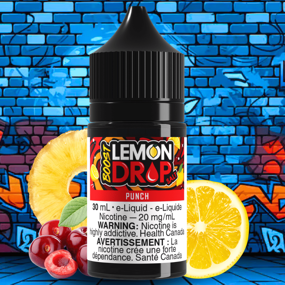 Lemon Drop Boost Salt - Punch Morden Vape SuperStore and Cannabis Manitoba Canada