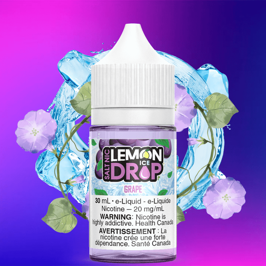Lemon Drop E-Liquid Salt Nic Grape Ice Salts by Lemon Drop-Morden Vape SuperStore & Cannabis, Manitoba Canada