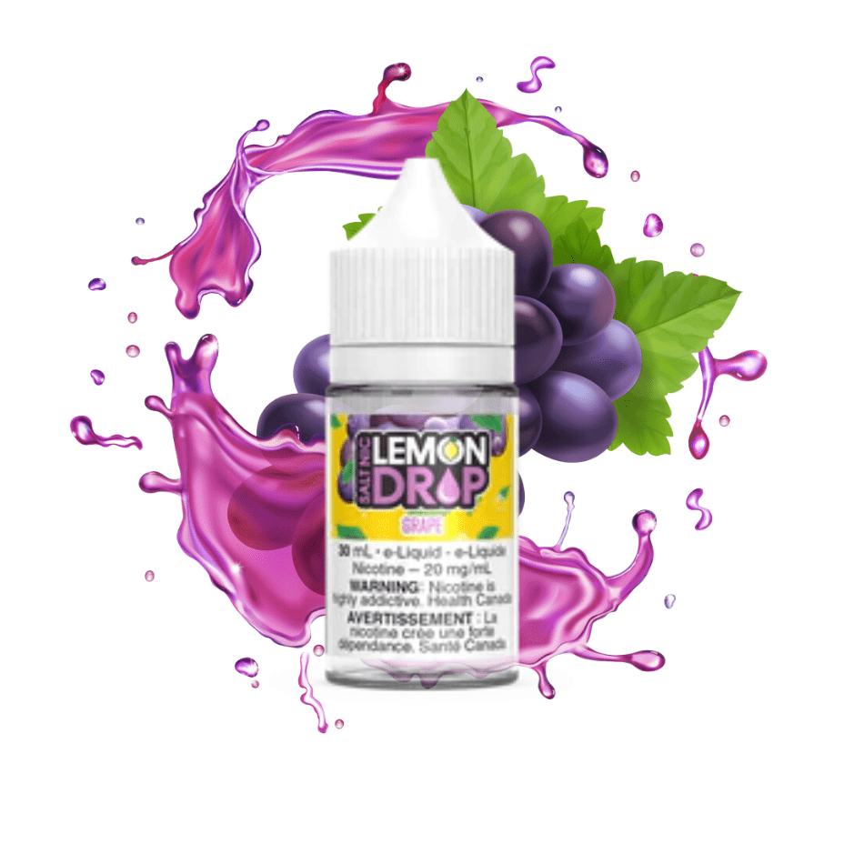 Lemon Drop E-Liquid Salt Nic 12mg Grape Salts by Lemon Drop-Morden Vape SuperStore & Cannabis MB, Canada
