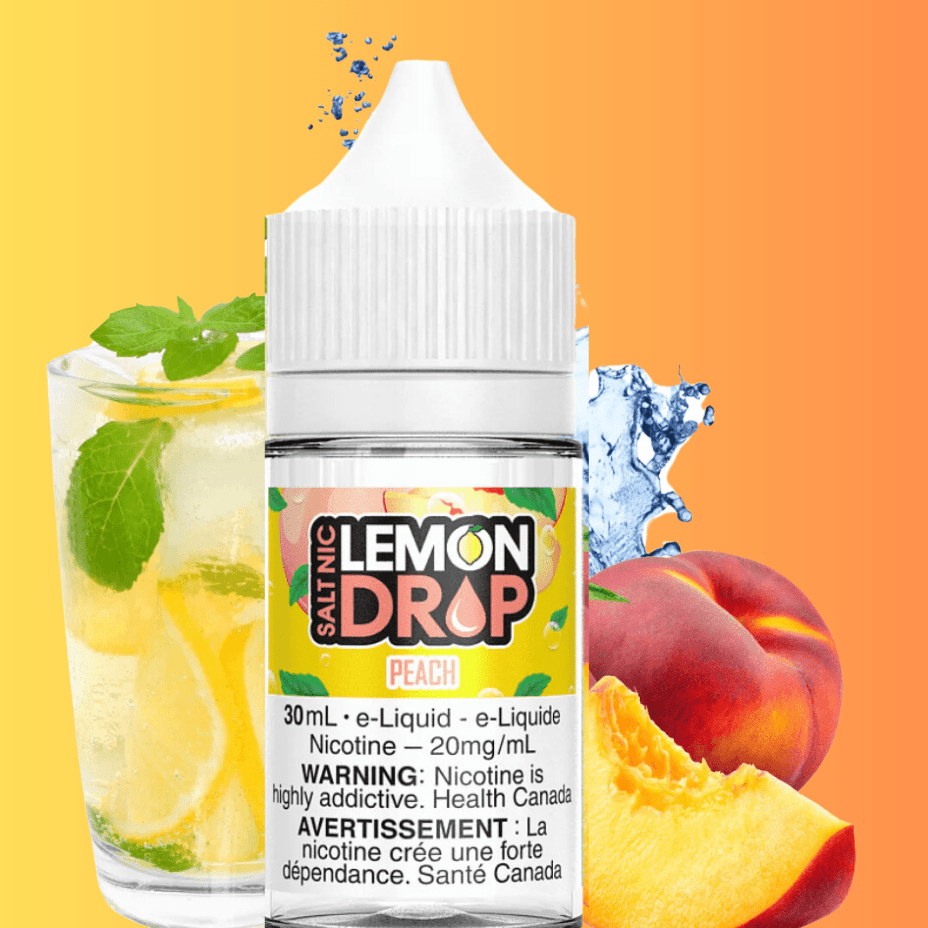 Lemon Drop E-Liquid Salt Nic Peach Salts by Lemon Drop-Morden Vape SuperStore & Cannabis