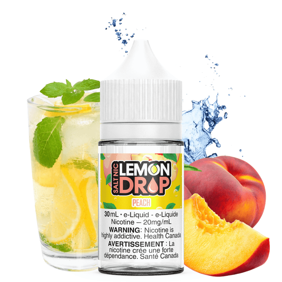 Lemon Drop E-Liquid Salt Nic Peach Salts by Lemon Drop-Morden Vape SuperStore & Cannabis