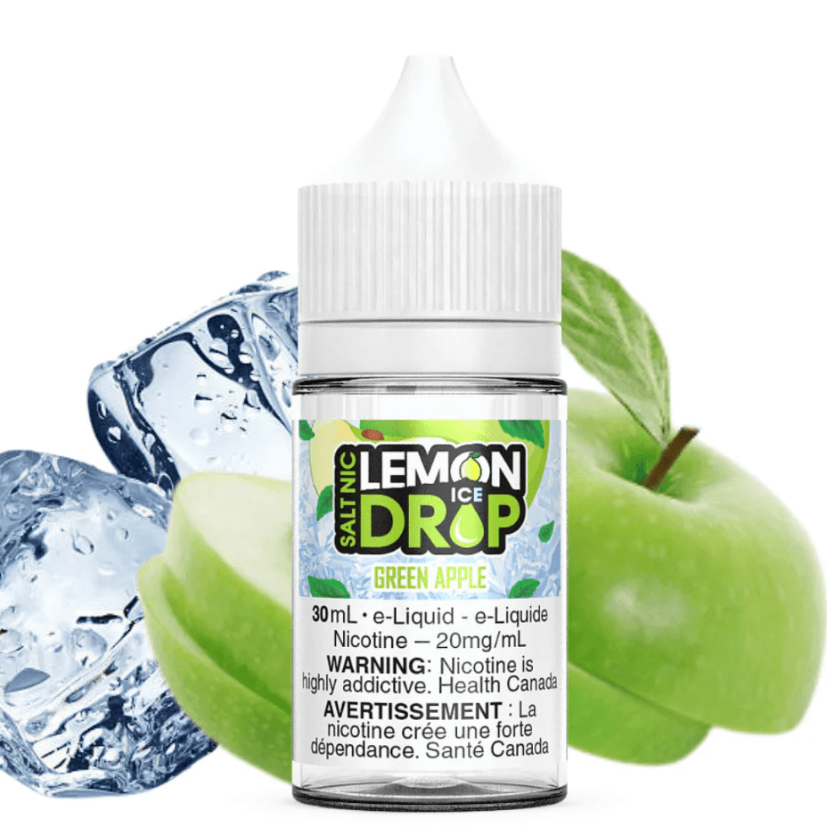 Lemon Drop Salt-Green Apple Ice 12mg / 30ml Morden Vape SuperStore and Cannabis Manitoba Canada