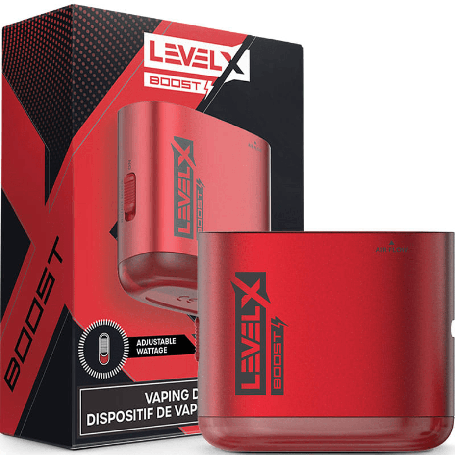 Level X Closed Pod System 850mAh / Red Level X Boost Battery-850mAh -Buy 2 Pods-Get a Free Boost Battery