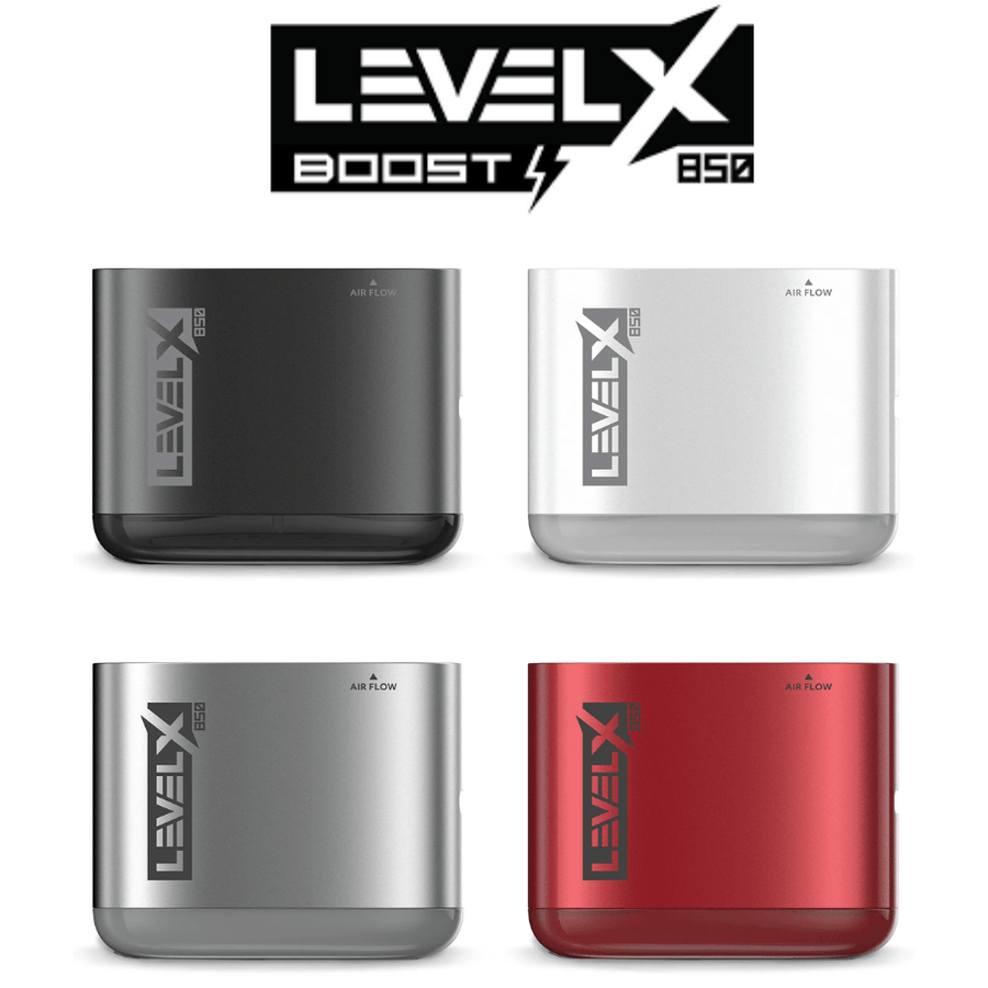 Level X Closed Pod System Level X Boost Battery-850mAh -Buy 2 Pods-Get a Free Boost Battery