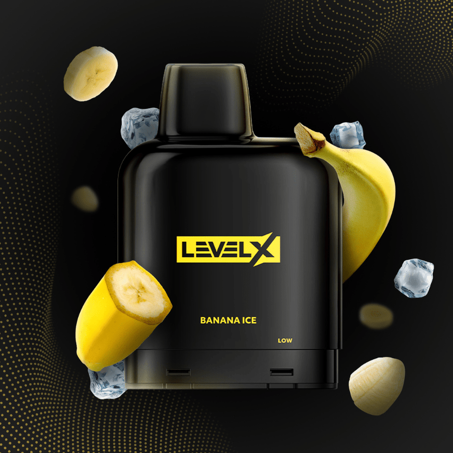 Level X Closed Pod Systems 7000 Puffs / 20mg Level X Essential Pod-Banana Ice-Morden Vape SuperStore and Cannabis