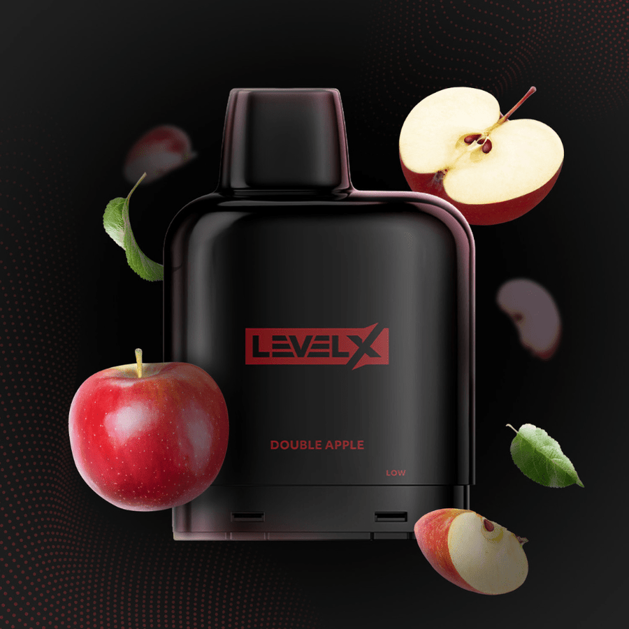 Level X Closed Pod Systems 7000 Puffs / 20mg Level X Essential Pod-Double Apple-Morden Vape SuperStore and Cannabis