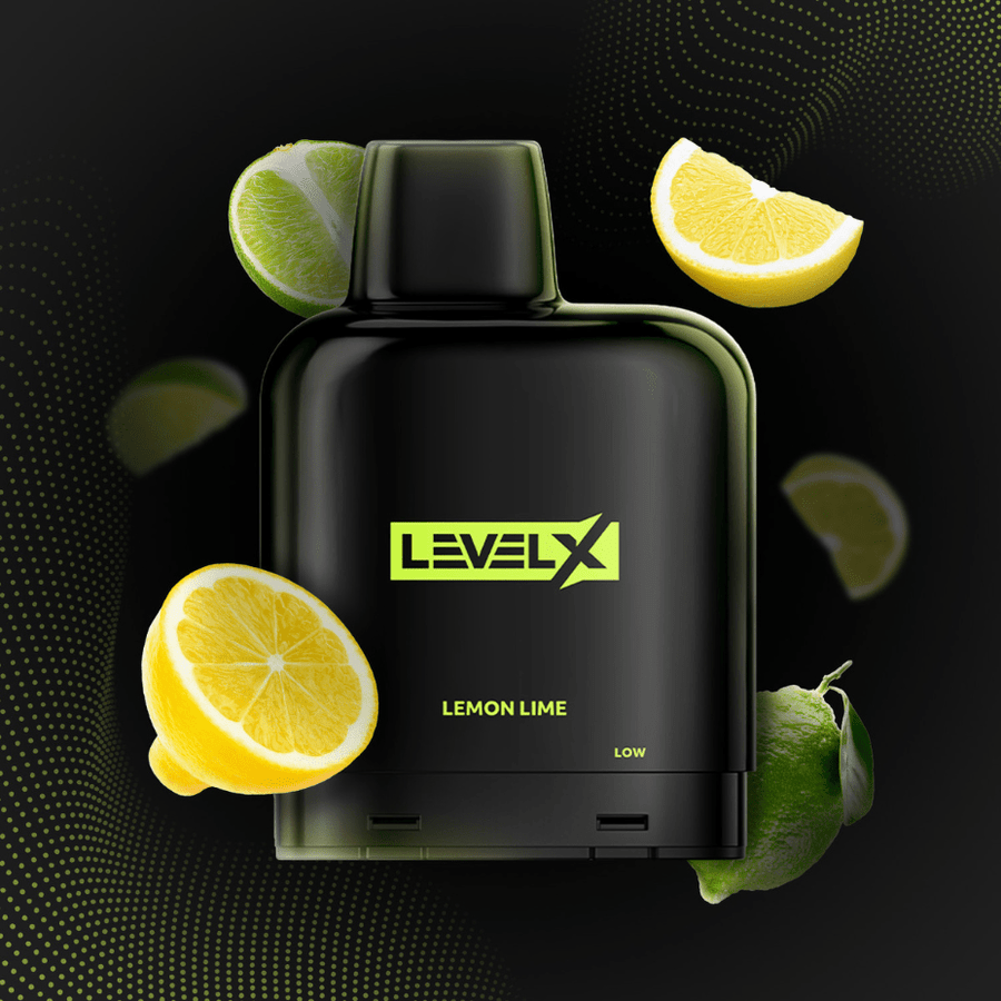 Level X Closed Pod Systems 7000 Puffs / 20mg Level X Essential Pod-Lemon Lime-Morden Vape SuperStore and Cannabis
