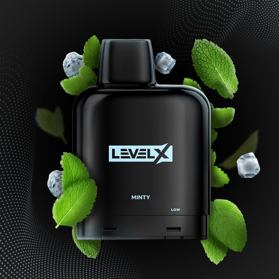 Level X Closed Pod Systems 7000Puffs / 20mg Level X Essential Pod-Minty Ice-Morden Vape SuperStore and Cannabis