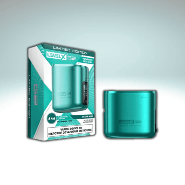 Level X G2 Battery- 1000mAh Ocean Mist Morden Vape SuperStore and Cannabis Manitoba Canada