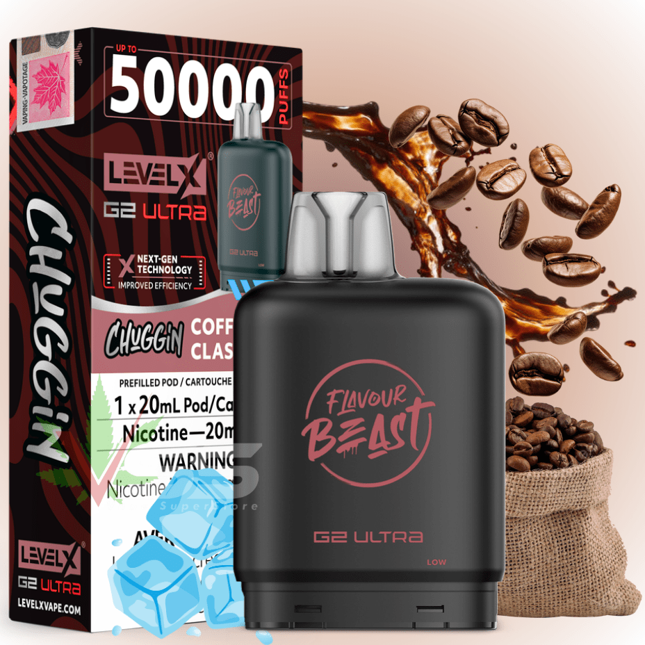 Level X G2 Ultra Flavour Beast Pod 50k-Chuggin&