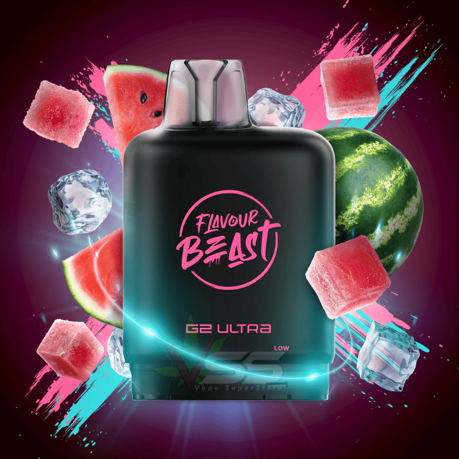 Level X G2 Ultra Flavour Beast Pod 50k - Watermelon G Morden Vape SuperStore and Cannabis Manitoba Canada