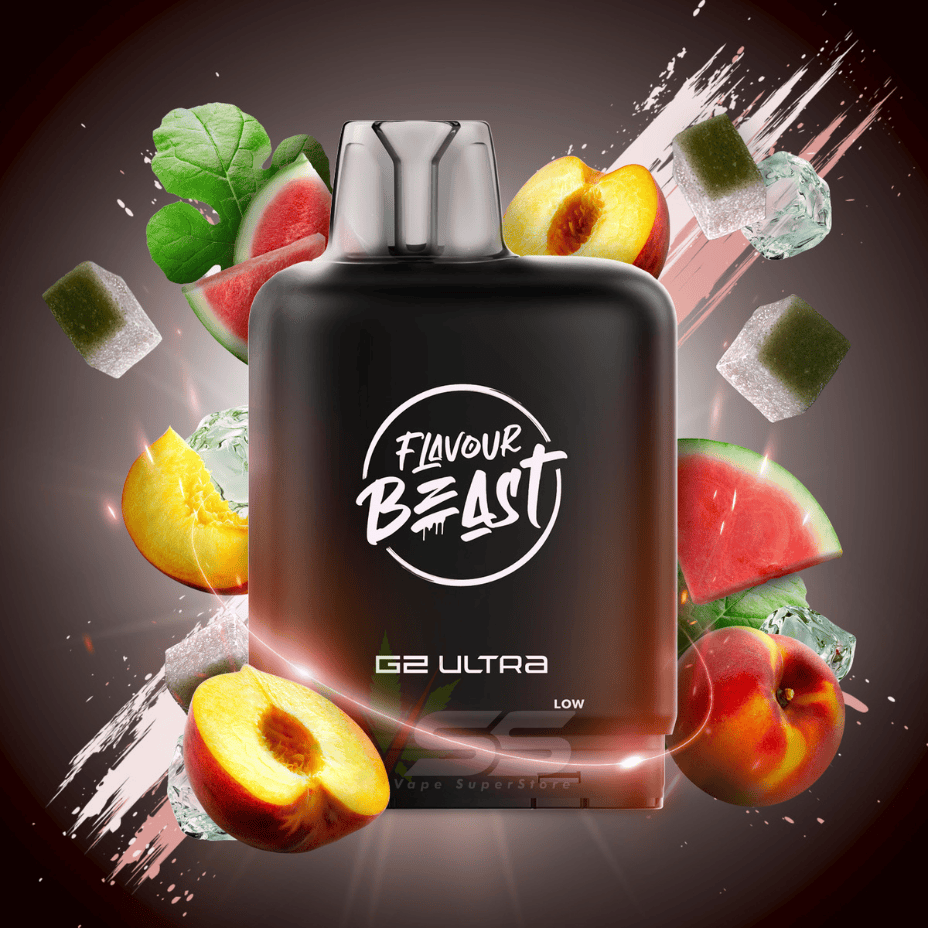 Level X G2 Ultra Flavour Beast Pod 50k - White G.B. Ice Morden Vape SuperStore and Cannabis Manitoba Canada