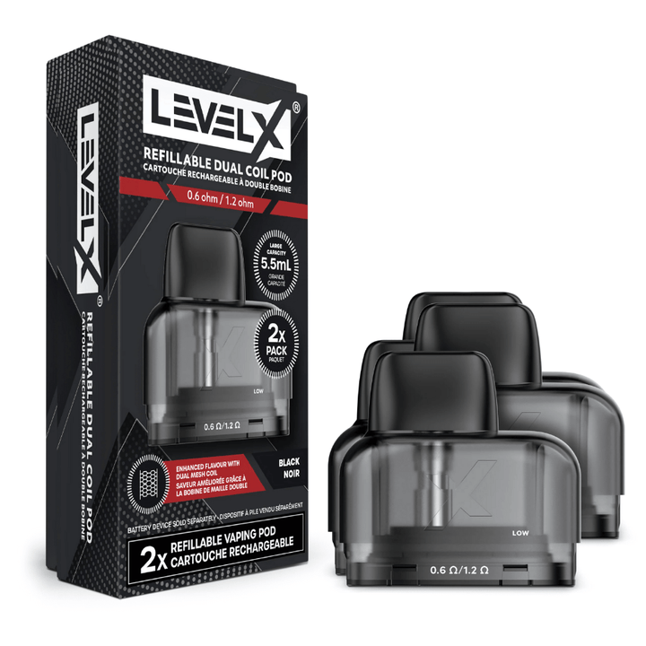 Level X Refillable Pods - 2/pkg Morden Vape SuperStore and Cannabis Manitoba Canada