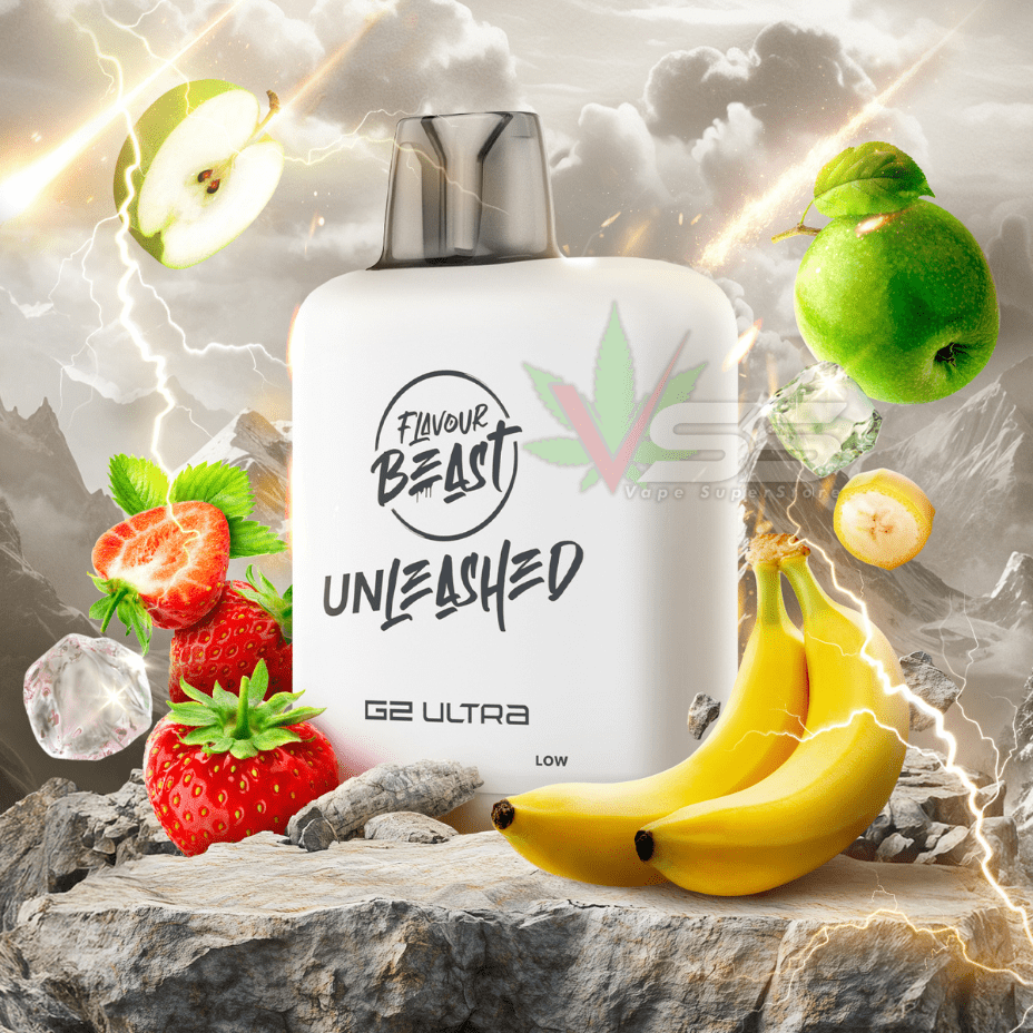 Level X Unleashed G2 Ultra Pod 50k - Apple Strawnana 50000 Puffs / 20mg Morden Vape SuperStore and Cannabis Manitoba Canada