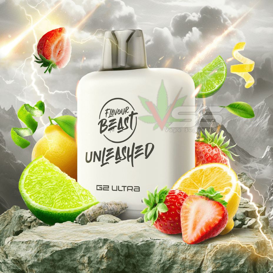 Level X Unleashed G2 Ultra Pod 50k - Strawberry Lemon Lime Morden Vape SuperStore and Cannabis Manitoba Canada