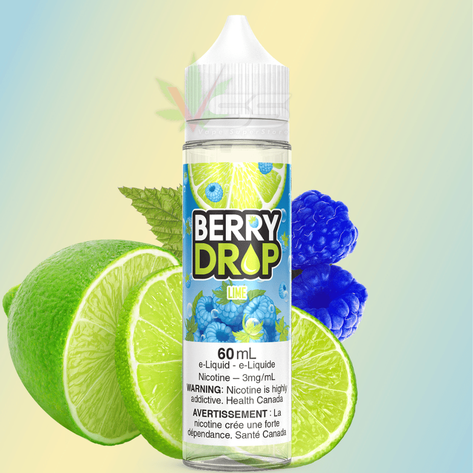 Lime by Berry Drop E-liquid 3mg Morden Vape SuperStore and Cannabis Manitoba Canada
