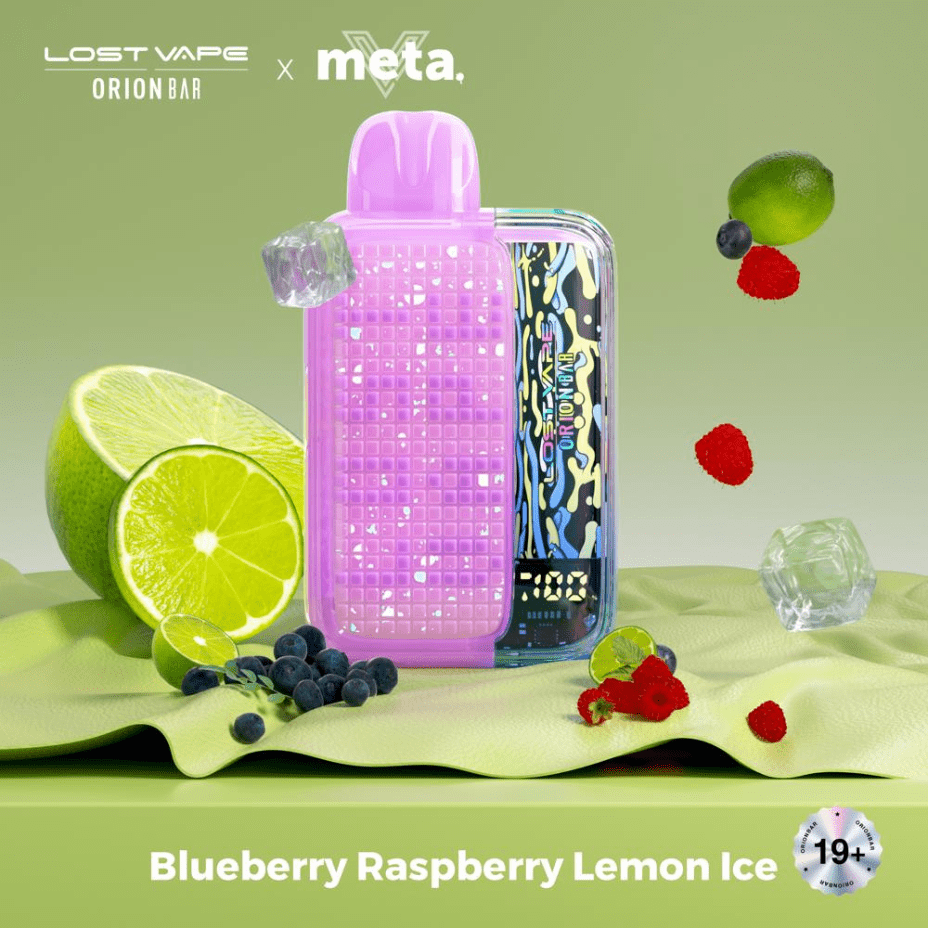 Lost Vape Disposables 20mg / 10000 Lost Vape Orion Bar 10000 - Blueberry Raspberry Lemon Ice - Vape SuperStore in Manitoba