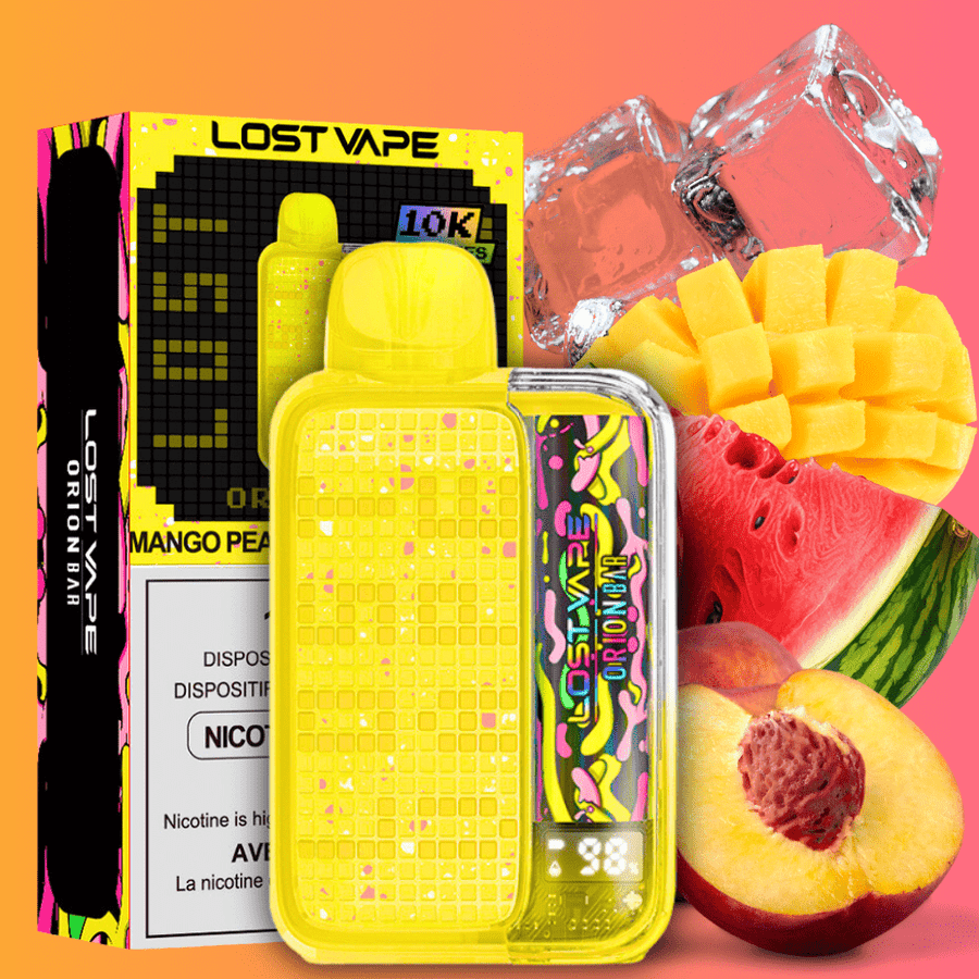 Lost Vape Orion Disposables 10000 Puffs / 20mg Lost Vape Orion Bar 10000 - Mango Peach Watermelon Ice - Vape SuperStore in Morden Manitoba