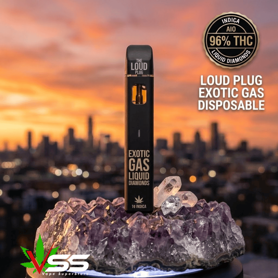 Loud Plug Exotic Gas Liquid Diamonds Disposable-1g Morden Vape SuperStore and Cannabis Manitoba Canada